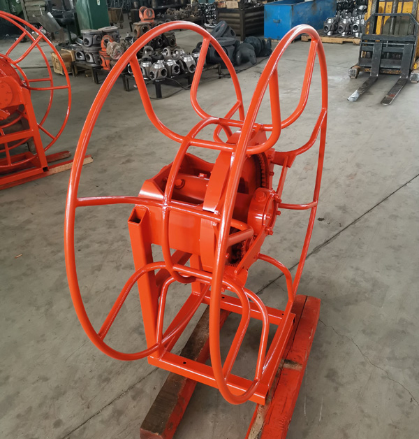 液壓油管卷盤機